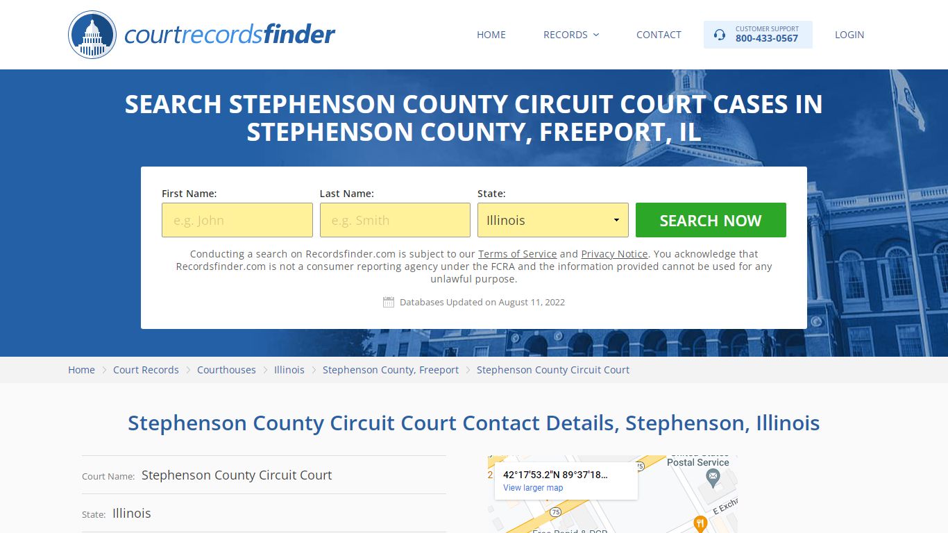 Stephenson County Circuit Court Case Search - Stephenson ...